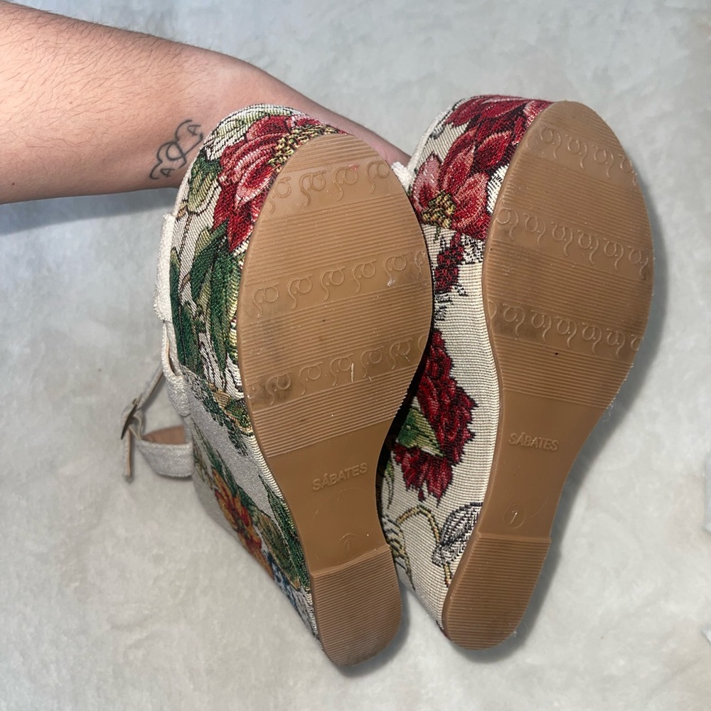 For Not Using, Beautiful Sandal With Print , Size… - image 4